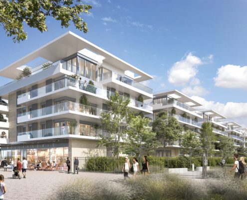 Les terrasses de la Varenne Des appartements du studio au 5 pièces entre parc et mail piétonnier